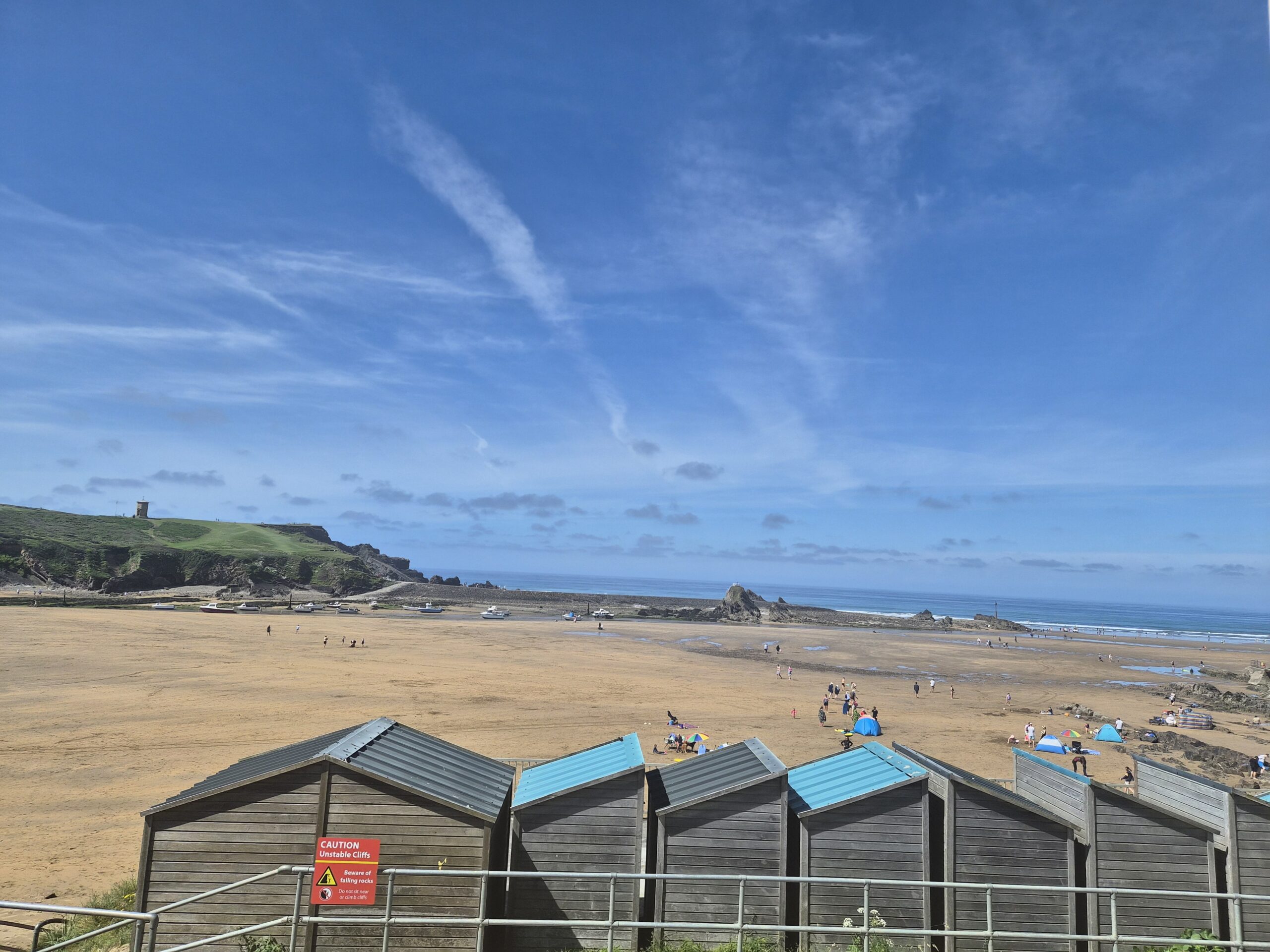 A Visit to Summerleaze Beach, Bude – A Favourite with Our Farm Dogs
